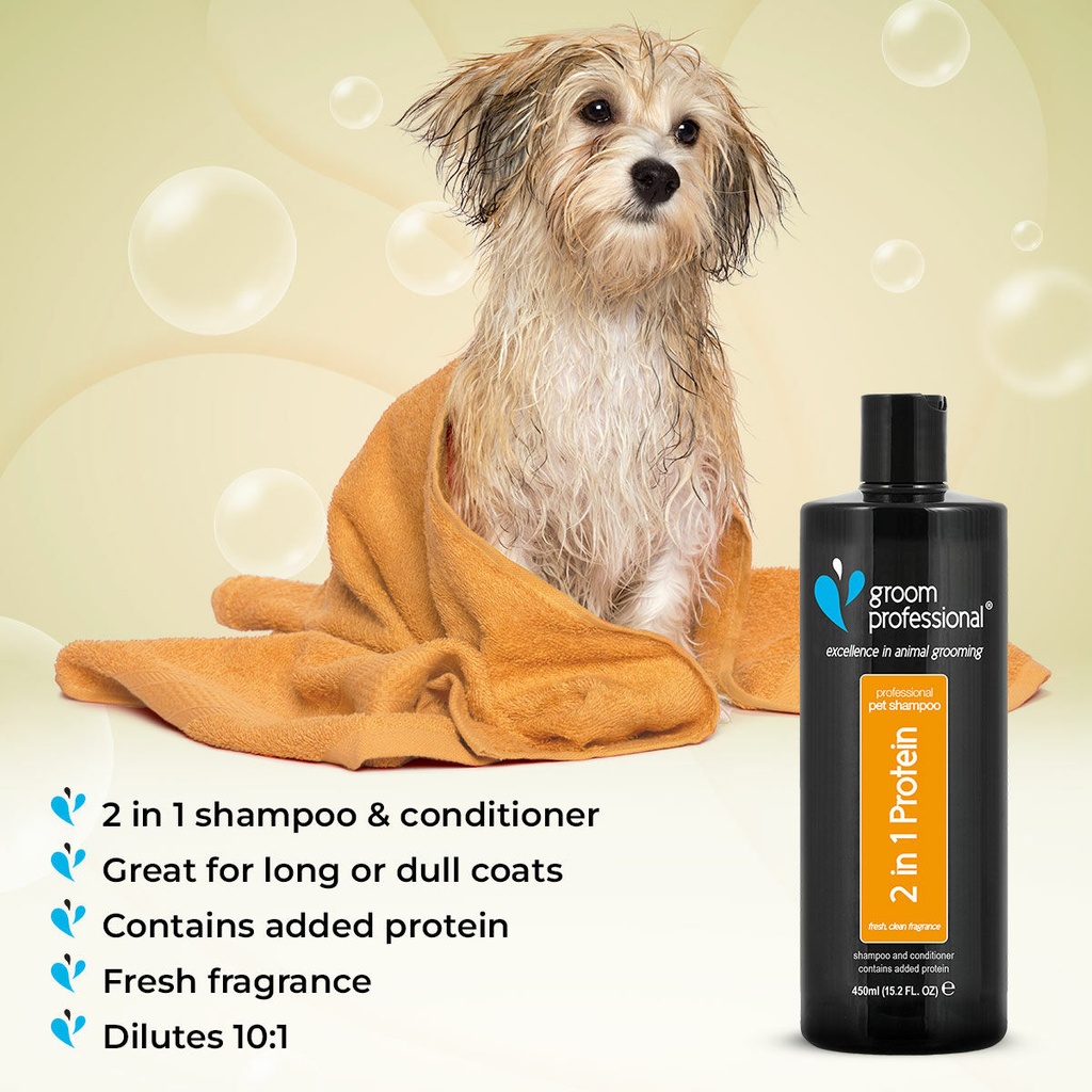 Groom Professional 2 In 1 Protein Shampoo[Volume - 4 litre] | SMBG B2B ...